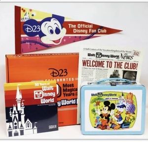 BNIB D23 50 magical years of WDW Disney box